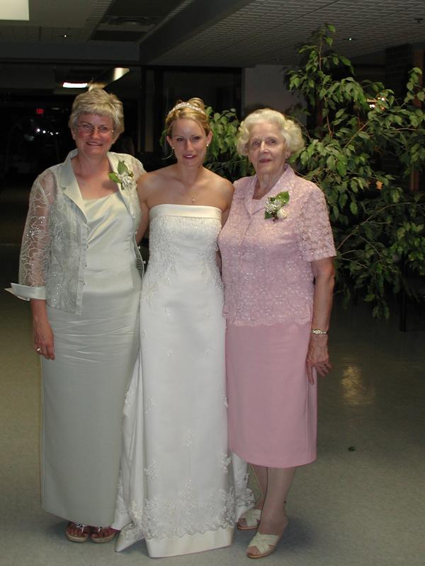 Sohphie, Kristina (daughter), Cathy (granddaughter)