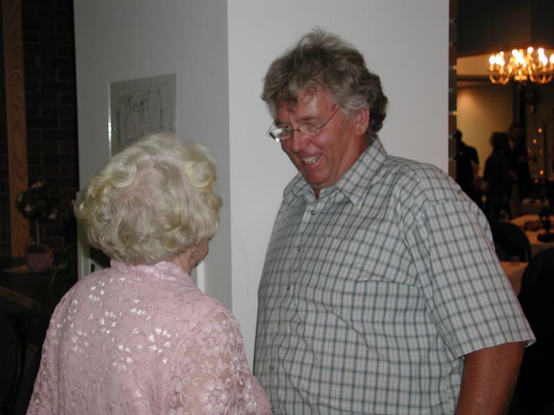 Sophie with her nephew, Frank.