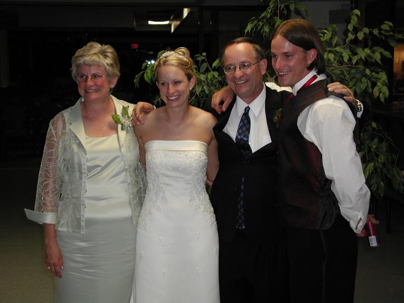 Kristina and her family.