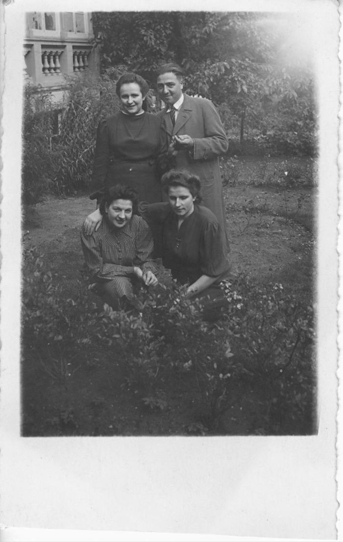 Back: Helena, Antosha's brother. Front: Antosha Pawlak, Sophie