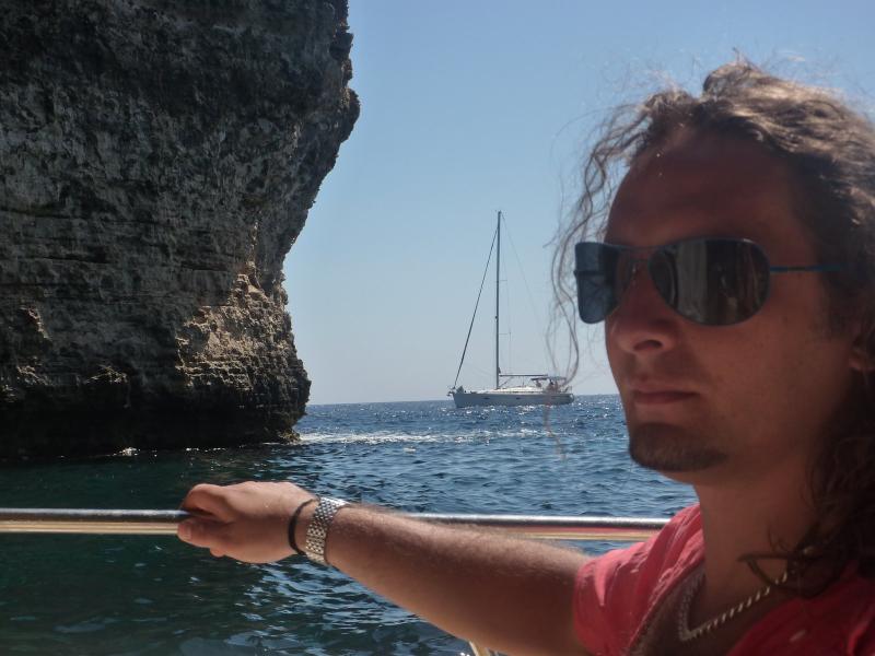 Stephan Błaszczyk while on vacation in Malta in June 2009.