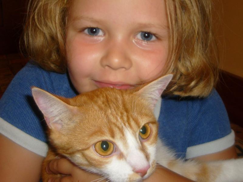 Urszula, Urszula's granddaughter, and a friend.