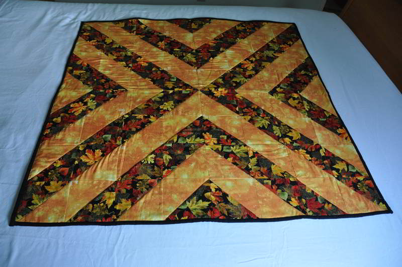 A photo of the full quilt.