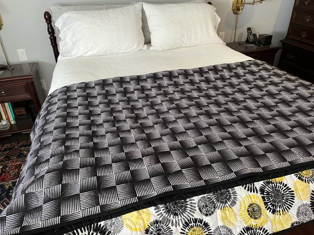 A full shot of the backing fabric.